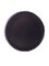 Black phenolic 18-400 lid with PP polycone liner