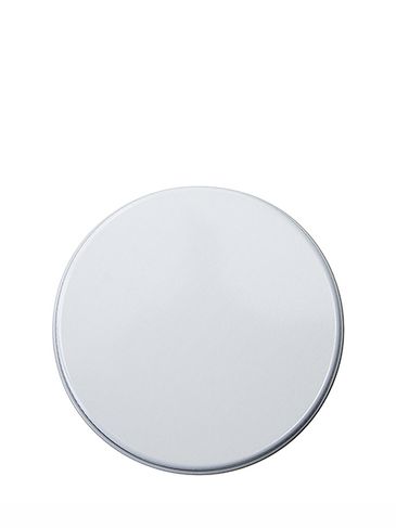 White metal 70-400 lid with standard plastisol liner