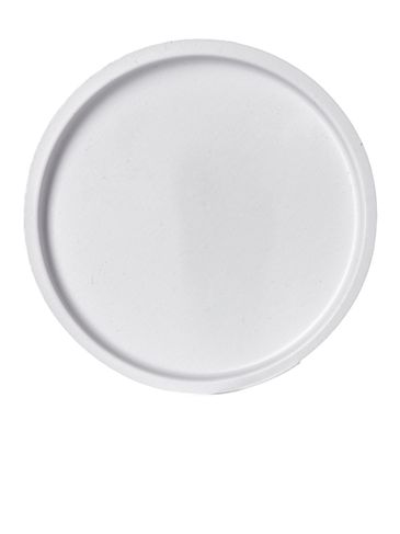 White PET plastic 58 mm sealing disc