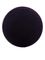 Black PP plastic 83-400 smooth skirt unlined lid
