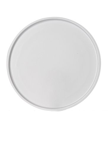 White PVC plastic 89 mm sealing disc