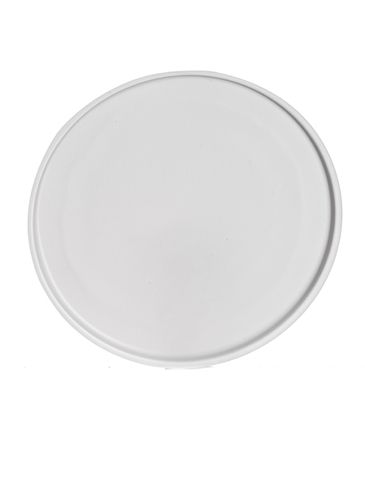 White PVC plastic 89 mm sealing disc