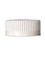White PP plastic 33-400 child-resistant cap with unprinted pressure sensitive (PS) liner