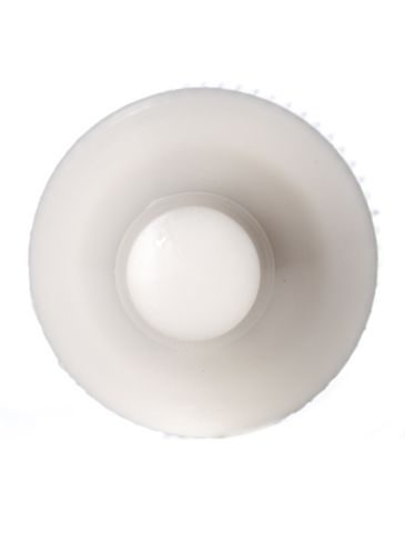 White PP plastic 20-400 dropper tip cap