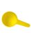 1 oz yellow plastic scoop