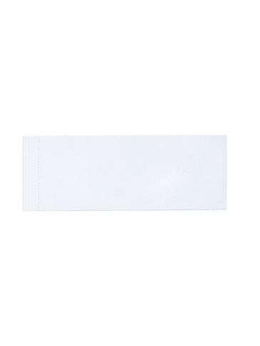75mm x 28mm clear PVC plastic perforated shrink band for 45 mm neck finish