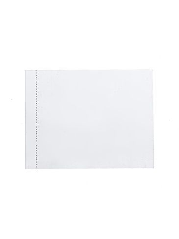 72x55 Clear PVC plastic perforated shrink band