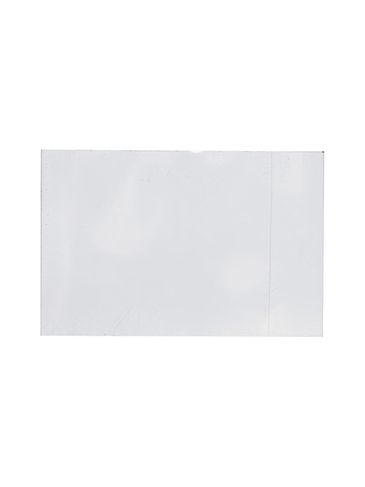45x30 Clear PVC plastic non-perforated shrink band