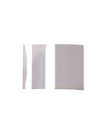 40 x 30 mm clear PVC plastic perforated shrink band for child-resistant caps