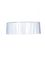 152 mm x 33 mm clear PVC plastic preformed shrink band for tubs and 89-400 neck finish
