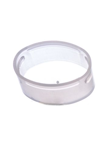 Natural-colored PP plastic lip balm lid for M211
