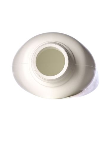 2.5 oz white MDPE plastic 22-400  malibu tube