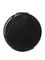 Black PP plastic 33-400 flip top lid