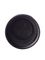 Black PP plastic 33-400 Nutragen II flip top lid