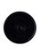 2 gallon black HDPE plastic tear-tab lid with gasket of 75 mil thickness