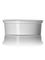 8 oz white PP plastic round tub