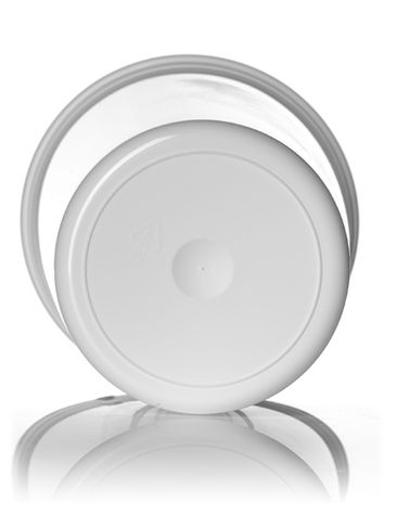85 oz white PP plastic round tub