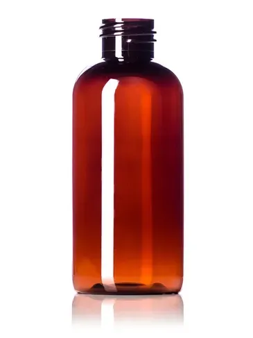 Amber bottle stores essential oils diluted