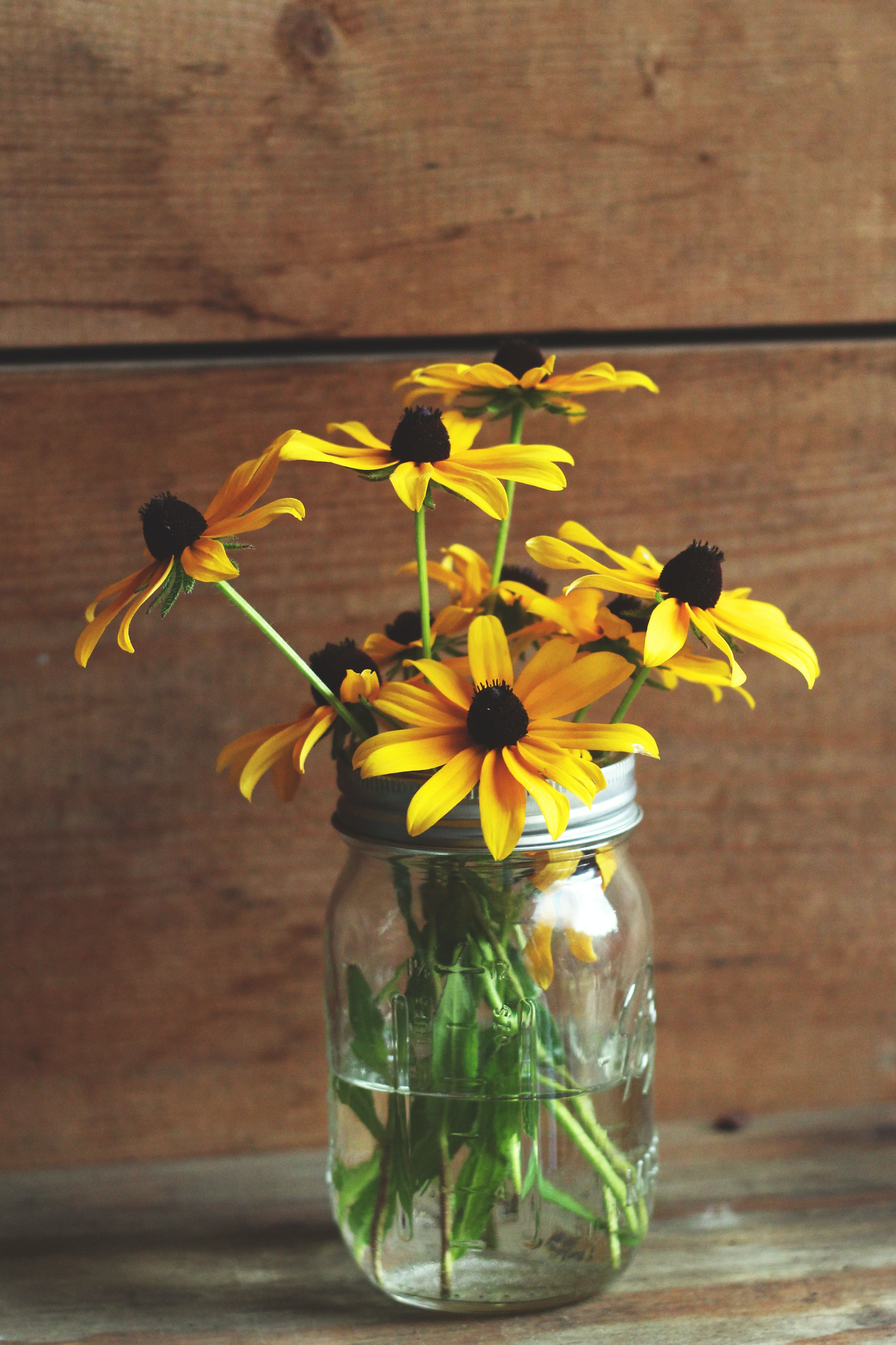 Mason Jar flower vase